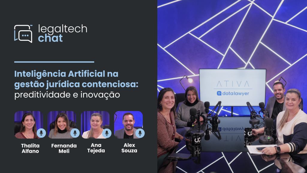 LegalTech Chat Inteligência Artificial na gestão jurídica contenciosa preditividade e inovação