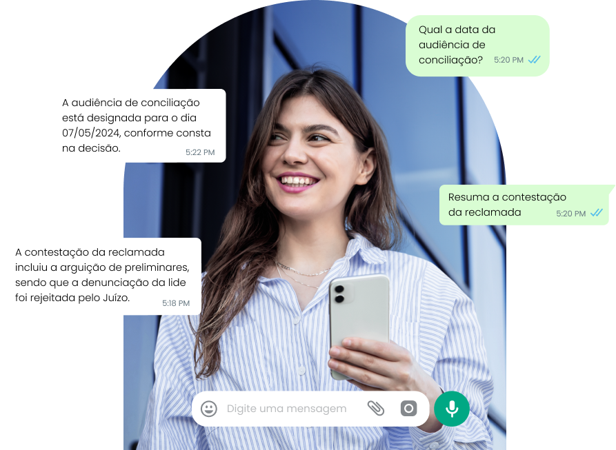 Converse com o Chat DL: nossa Inteligência Artificial Jurídica​